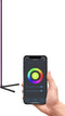 Calex Slimme LED Vloerlamp - Wifi Hoeklamp Staande Lamp - Sfeerverlichting Dimbaar RGB en Wit Licht - App en afstandsbediening