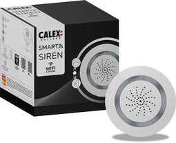 Calex Slimme Sirene - Smart Home Alarmbeveiliging - Stopcontact - 100db