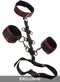 CalExotics - Scandal Collar Body Restraint - Bondage / SM Zwart