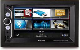 Caliber 2 DIN Autoradio - Bluetooth - Multimedia Autoradio - 6,2" Touchscreen - 2 DIN - Achteruitrijcamera Ingang - Handsfree bellen - iOS & Android Mirror link - USB Oplaadpoort (RMD805BT)