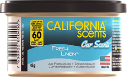 California Scents Luchtverfrisser Blik Fresh Linen - Autogeurtje