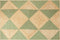 CALIS - Laagpolig vloerkleed - Beige/Groen - 200 x 300 cm - Jute