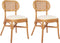 vidaXL - Eetkamerstoelen - 2 - st - linnen