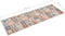 vidaXL - Keukenmat - wasbaar - Mosaic - Colour - 45x150 - cm