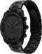 Calvin Klein CK25200359 Impact Heren Horloge - Mineraalglas - Staal - Zwart - 44 mm breed - Quartz - Vouw/Vlindersluiting - 3 ATM (spatwater)