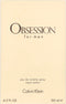 Calvin Klein Obsession 125 ml Eau de Toilette - Herenparfum