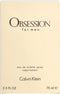 Calvin Klein Obsession 75 ml Eau de Toilette - Herenparfum