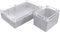 Camdenboss 7300-3008C Installatiebehuizing 240 x 160 x 90 ABS Lichtgrijs, Helder 1 stuk(s)