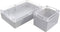 Camdenboss 7300-3008C Installatiebehuizing 240 x 160 x 90 ABS Lichtgrijs, Helder 1 stuk(s)