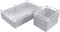 Camdenboss 7300-3019C Installatiebehuizing 240 x 160 x 120 ABS Lichtgrijs, Helder 1 stuk(s)