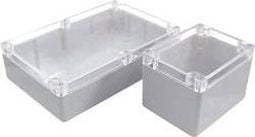 Camdenboss 7300-373C Installatiebehuizing 200 x 120 x 75 ABS Lichtgrijs, Helder 1 stuk(s)