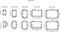 Camdenboss CRDCG0008-CON Universele behuizing 220 x 145 x 50 ABS Grijs-wit (RAL 7035) 1 stuk(s)