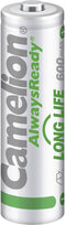 Camelion AlwaysReady Solar NiMH Batterij Micro (AAA) met 600mAh - 4 stuks