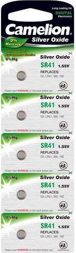 Camelion SR41 horloge batterij 5-pack