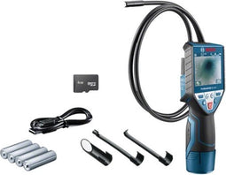 Camera d'inspection GIC 120 C (4x piles (AA), adaptateur de piles, câble de caméra, crochet, aimant, miroir, câble micro-USB, carte micro SD 4GB)
