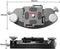 Camerahouder Rugzak, Camera Rugzak Clip, Camera Tailleband Quick Release Camera Tailleband DSLR Camera Hanger, Snel opladen voor DSLR-camera's, Zwart, One Size, Zwart
