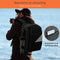 Cameratas Spiegelreflexcamera – met Laptopvak en Regenhoes – Camera rugzak – Camera rugtas – Foto rugzak – Camera backpack – Camera Fototas - Fotografie Tas - Geschikt voor elke camera – Zwart – 30L