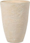 CAMIA - Bloempot set van 2 - Beige - 51 cm - Stenenmix