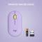 Logitech Pebble M350 - Draadloze Muis - Bluetooth - Stil - Lavender