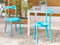 CAMOGLI - Tuinstoel set van 2 - Blauw - Synthetisch materiaal