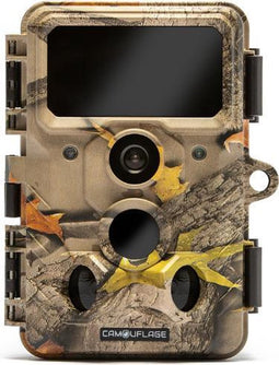 Camouflage EZ60 Wildcamera - Wildcamera Met Nachtzicht - Wildcamera Met WIFI - 4K Video en 30MP