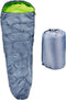 Camp Active Mummy Slaapzak - Zomerslaapzak voor 5°C tot 10°C - 210 x 80 cm - Grijs/Geel