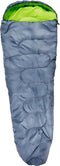 Camp Active Mummy Slaapzak - Zomerslaapzak voor 5°C tot 10°C - 210 x 80 cm - Grijs/Geel