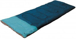 Camp Active Slaapzak - 190 x 75 cm - Donkerblauw / Lichtblauw