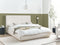 CAMPAGNE - Tweepersoonsbed met opbergruimte - Lichtbeige - 160 x 200 cm - Polyester