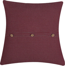 CAMPANULA - Sierkussen set van 2 - Rood - 43 x 43 cm - Polyester
