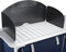 Campart Campingkeuken met Wasbak KI-0753 - Campingkast inclusief windscherm - 4 verstelbare poten - Lichtgewicht inclusief opbergtas - Blauw