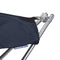 Campart Hangmat met Standaard BE-0640 - Opvouwbaar en lichtgewicht - Stalen Frame - Draagvermogen 150 kilo - inclusief Opbergtas - Blauw