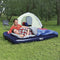 Camping luchtbed met voetpomp 191x137x28 cm