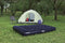 Camping luchtbed met voetpomp 191x137x28 cm