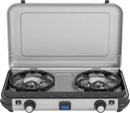Campingaz Camping Kitchen 2 Maxi CV camping kooktoestel – 2-pits camping gas kooktoestel