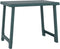 Campingtafel hout-look 79x56x64 cm PP groen