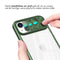 Camslider Backcover voor de iPhone 14 - Donkergroen