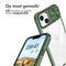 Camslider Backcover voor de iPhone 14 - Donkergroen