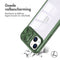 Camslider Backcover voor de iPhone 14 - Donkergroen