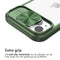 Camslider Backcover voor de iPhone 14 - Donkergroen