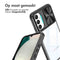 Camslider Backcover voor de Samsung Galaxy A34 (5G) - Zwart