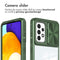 Camslider Backcover voor de Samsung Galaxy A52(s) (5G/4G) - Donkergroen