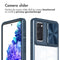 Camslider Backcover voor de Samsung Galaxy S20 FE - Donkerblauw