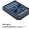Camslider Backcover voor de Samsung Galaxy S20 FE - Donkerblauw
