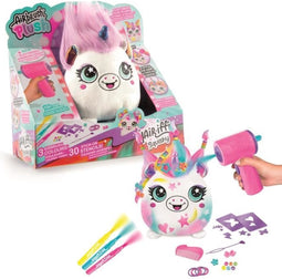Canal Toys - Airbrush Plush - Squishy Hair'iffic pluche om te stylen en te decoreren met elektronische spray, stiften, -AIR 040- willekeurig