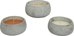Candle citronella dia13-L13-H6.20cm ass