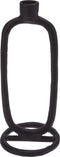 Candle Holder 24 cm Zwart