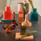 Candle holder Camo Olive green