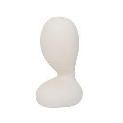 Candle holder Chou, set of 2 White / Ecomix