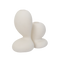 Candle holder Chou, set of 2 White / Ecomix